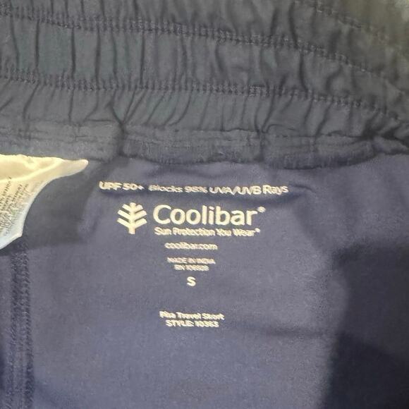 Coolibar Women's Pisa Travel Skort, Navy size Small - Picture 8 of 8